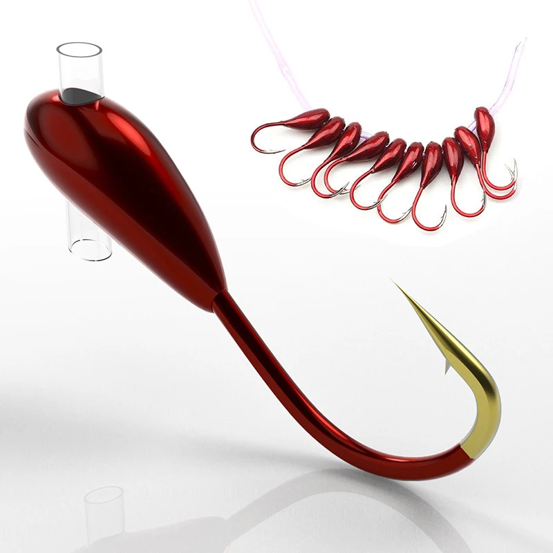 Fishing Hook Offset - 10/20PCS 겨울 얼음 낚시 후크 높은