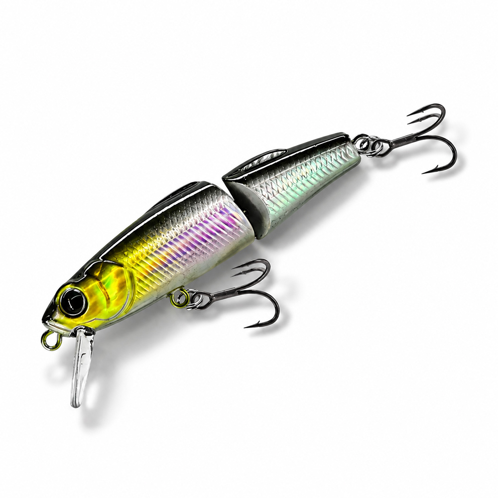 1개입, 관절형 잠수 미노우 낚시용 루어, 3g/9g, - Fishing Hook Treble 리뷰 및 가격