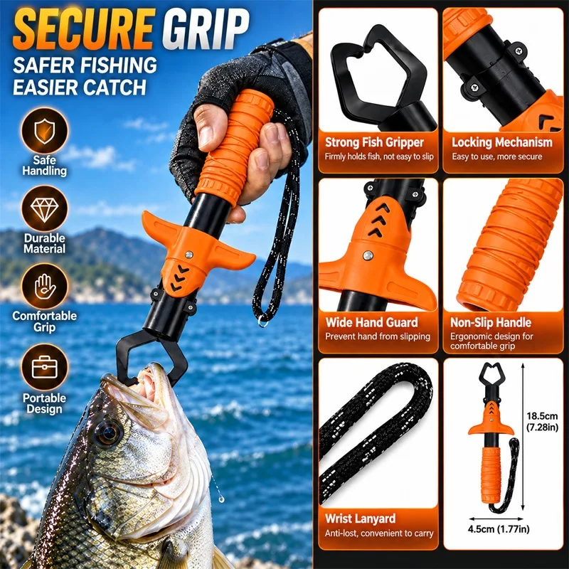 다용도 낚시용 플라이어 세트: 물고기 입을 잡는 도구, - Fishing Hook Remover 리뷰 및 가격